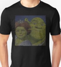 Shrek Forever After / Entire Script With Face Unisex T-Shirt