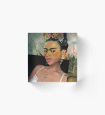 Frida Kahlo Acrylic Block