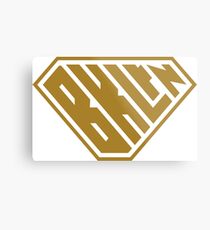 Brooklyn SuperEmpowered (Gold) Metal Print