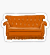 Friends Couch Stickers Redbubble