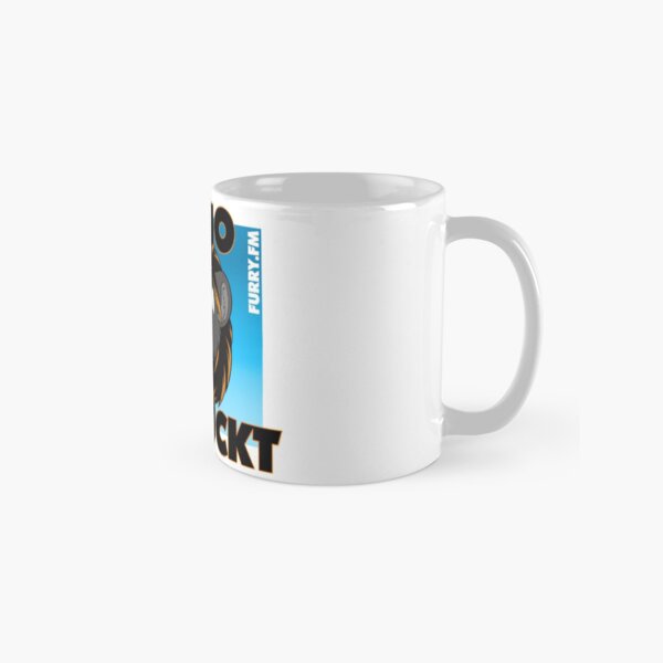 Radio verrückt Blau Tasse (Standard)