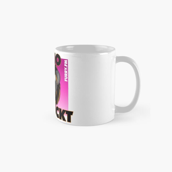 Radio verrückt Rosa Tasse (Standard)