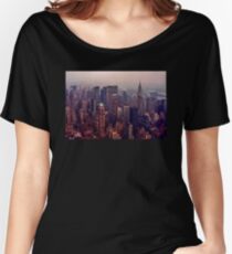 Weinlese New York Loose Fit T-Shirt