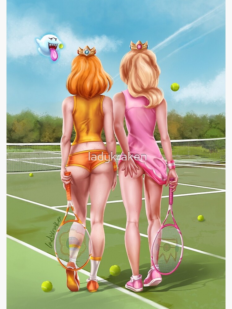 Tennis Girls by ladykraken