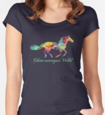 Chincoteague Wild Pony Women's Fitted Scoop T-Shirt