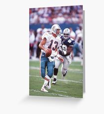 Miami Dan, legendärer Delphin QB Grußkarte