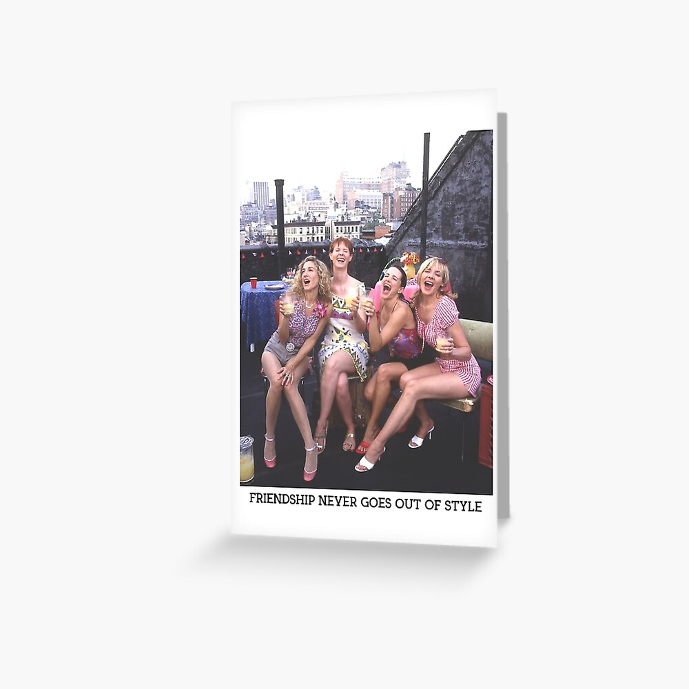 Sex and the City Greeting Card