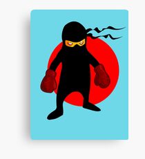 Ninja by Chillee Wilson Canvas Print