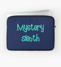 Mystery Sleuth by Chillee Wilson Laptop Sleeve