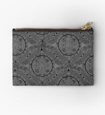 Aztec Calendar by Chillee Wilson Studio Pouch