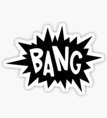 Cartoon Bang by Chillee Wilson Sticker