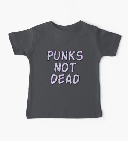 PUNKS NOT DEAD Black Baby-T-Shirt
