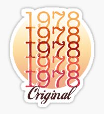 1978 CLASSIC T-SHIRT Sticker