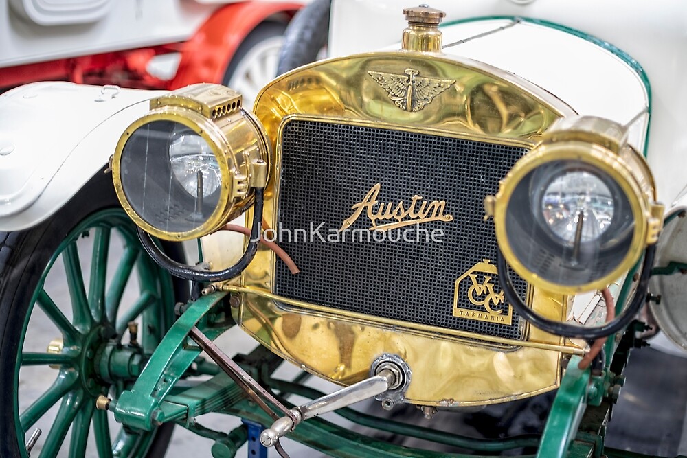 "Classic Austin Vintage Vehicle" by JohnKarmouche | Redbubble