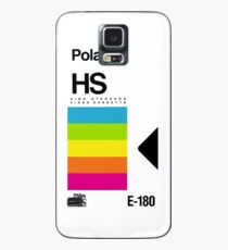 Retro VHS-Tape-Dampfwellen-Regenbogen Hülle & Skin für Samsung Galaxy