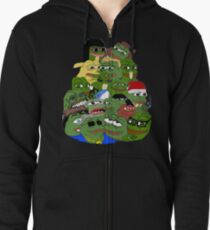 pepe Zipped Hoodie