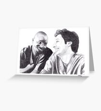Scrubs - Turk & JD Greeting Card