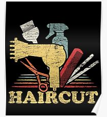 Barber profession Poster