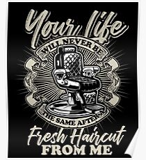 Barber haircut Poster