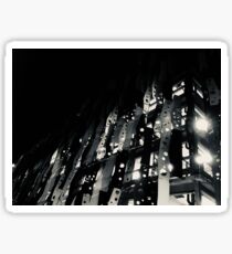 "Rising" Monochrome Photography Sticker