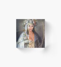 La virgen María Acrylic Block