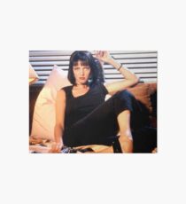 Mia Wallace Pulp Fiction poster movie Art Board