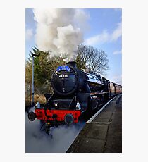 The Jacobite Steam Train. Photographic Print