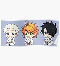 Die versprochenen Neverland Chibis Poster
