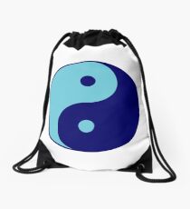 YinYang Blau Turnbeutel