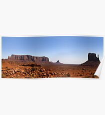Desert landscape in the Arizona Poster
