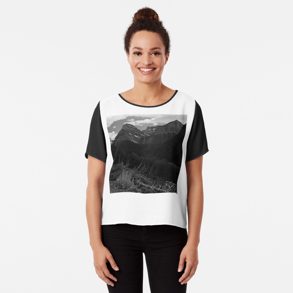 Glacier National Park Chiffon Top
