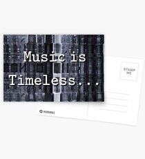 Music is Timeless... Postcards