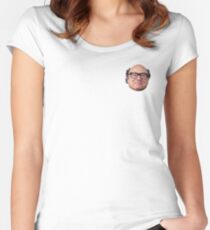 Danny Devito Fitted Scoop T-Shirt