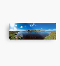 Aberffraw Panorama Metal Print