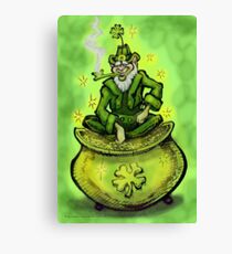 Lucky Pot O Gold Canvas Print