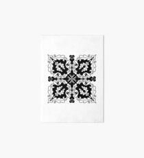 Leafy eyeball filligree Art Board Print