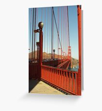San Fransico Bridge Greeting Card