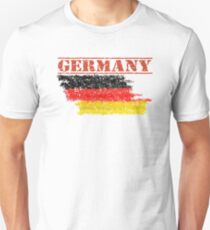 Deutsche Flagge T-shirts Unisex T-Shirt