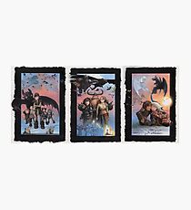 Wie trainieren Sie Ihren Dragon Drew Struzan Poster Fotodruck