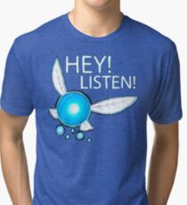Navi! HEY! LISTEN! Tri-blend T-Shirt