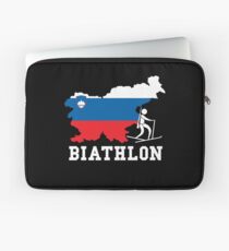 Biathlon Slovenia Laptop Sleeve