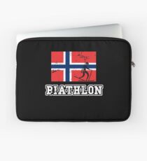 Biathlon Norway Laptop Sleeve