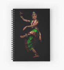 Bharathanatyam Dance -130 Spiral Notebook