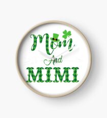 I Have Two Title St Patrick's Day T-shirt Clock