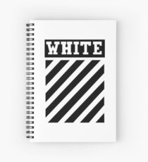 White by Off-White Spiral Notebook