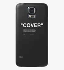 Off-White Cover Case/Skin for Samsung Galaxy