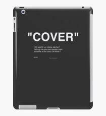 Off-White Cover iPad Case/Skin
