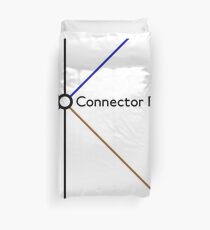 Connector Blob Duvet Cover