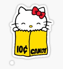 Pegatina Hola gatito
