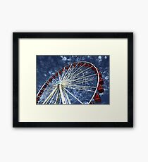Sky wheel Framed Print